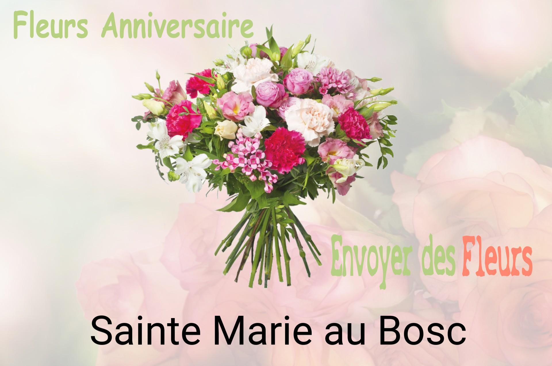 Bouquet de fleurs d’anniversaire livré à Sainte-Marie-au-Bosc